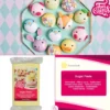 Funcakes Fondant Pastel Yellow 250g
