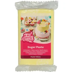 Funcakes Fondant Pastel Yellow 250g