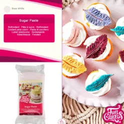 Funcakes Fondant - Rosé White 250g
