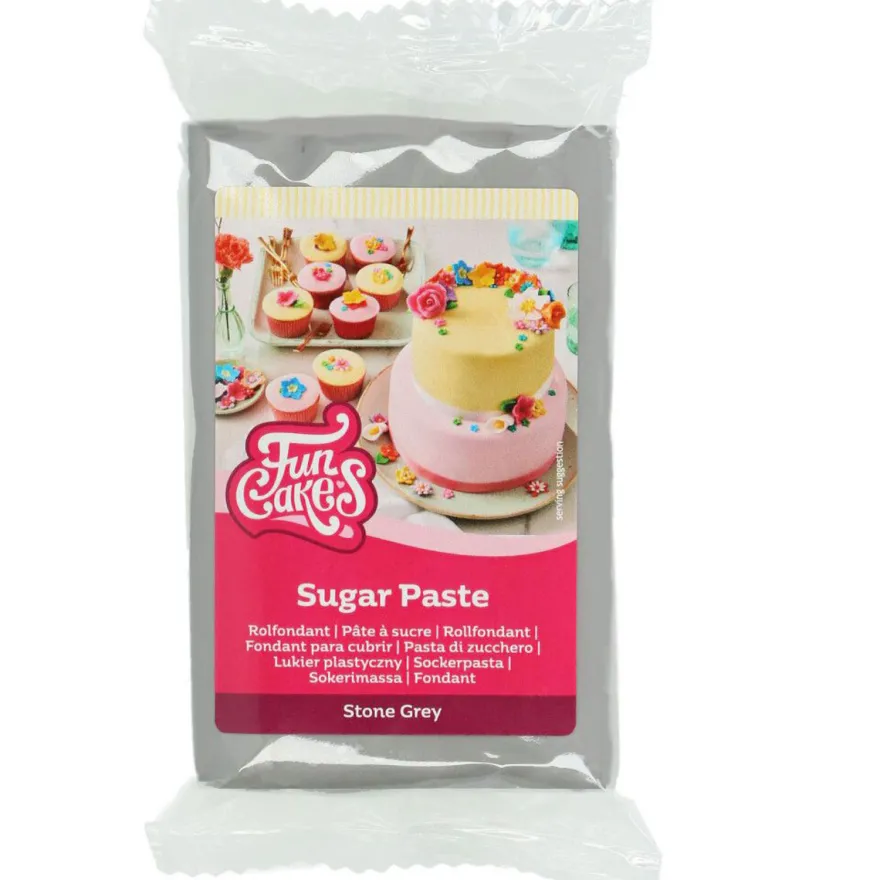 FunCakes Fondant Stone Grey - 250g