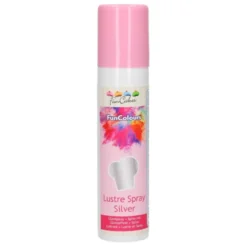 Funcakes Funcolours Metallic Spray - Silber 100ml