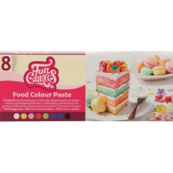Funcakes Funcolours Pastenfarbe Set 8