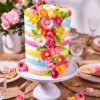Funcakes Hortensien aus Esspapier - 18 Stück - Rosa