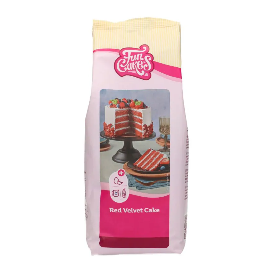 FunCakes Mix für Red Velvet Cake 1Kg