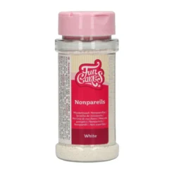 FunCakes Nonpareils White Zuckerperlen 80g