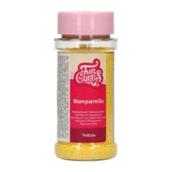 FunCakes Nonpareils Zuckerperlen - Yellow 80g