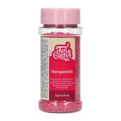 Funcakes Nonpareils Zuckerperlen - Pink 80g