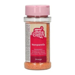 Funcakes Nonpareils Zuckerperlen - Orange 80g