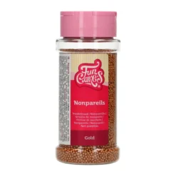 Funcakes Nonpareils Zuckerperlen - Gold 80g