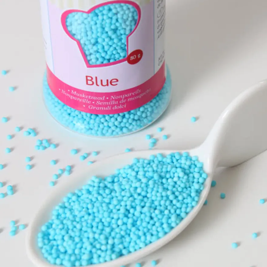 FunCakes Nonpareils Zuckerperlen – Blau 80g