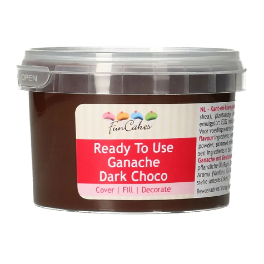 FunCakes Ready To Use Ganache Dark Choco 260g