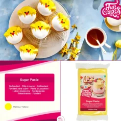 FunCakes Rollfondant Mellow Yellow - 250g