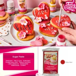 FunCakes Rollfondant Ruby Red - 250g