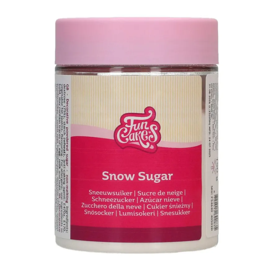 FunCakes Schneezucker - Dekorzucker 150g