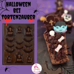 Funcakes Schokoladendekor Halloween - Friedhof