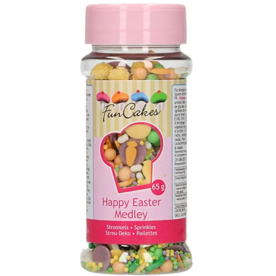 Funcakes Sprinkle Medley Ostern - Happy Easter 65g