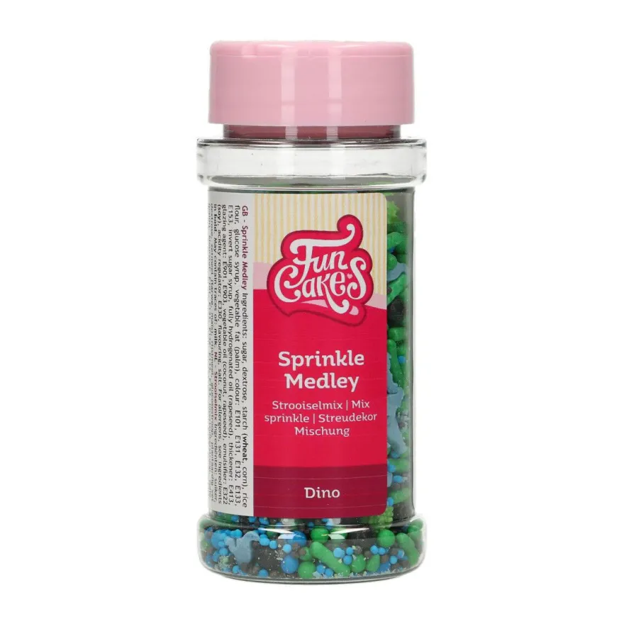 Funcakes Sprinkles Medley - Dino 65g
