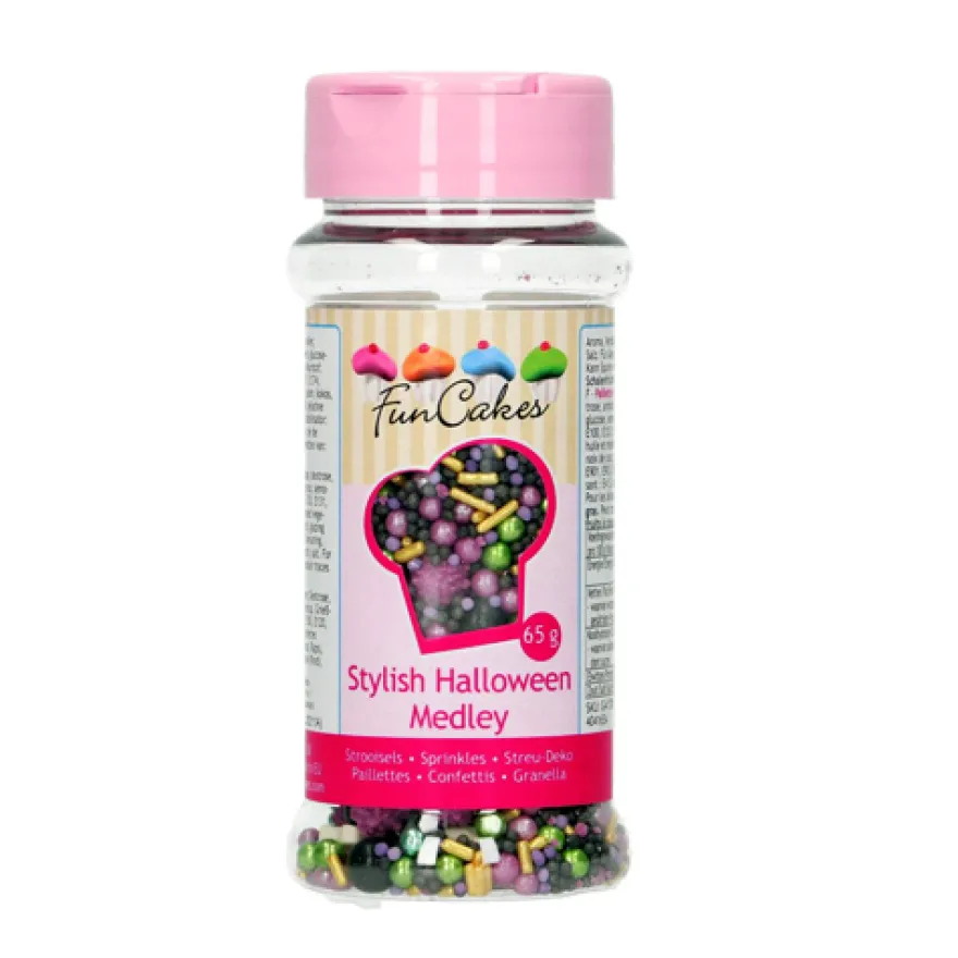 Funcakes Sprinkles Medley - Stylish Halloween 65g