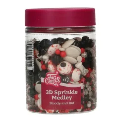 Funcakes Streuselmix Medley - Halloween Bloody and Bat 70g