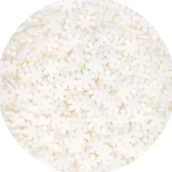 FunCakes Streusel Snowflakes Weiß 50g