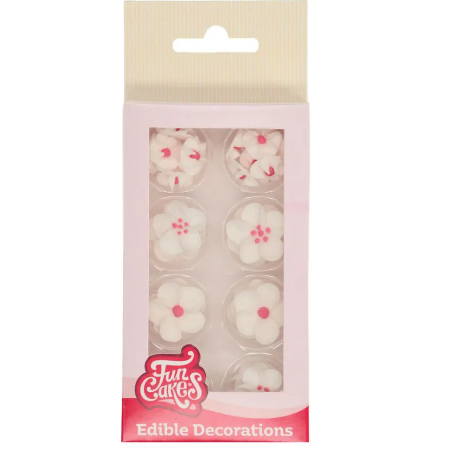 Funcakes Zuckerblumen Pink Blossom Mix 32 Stk