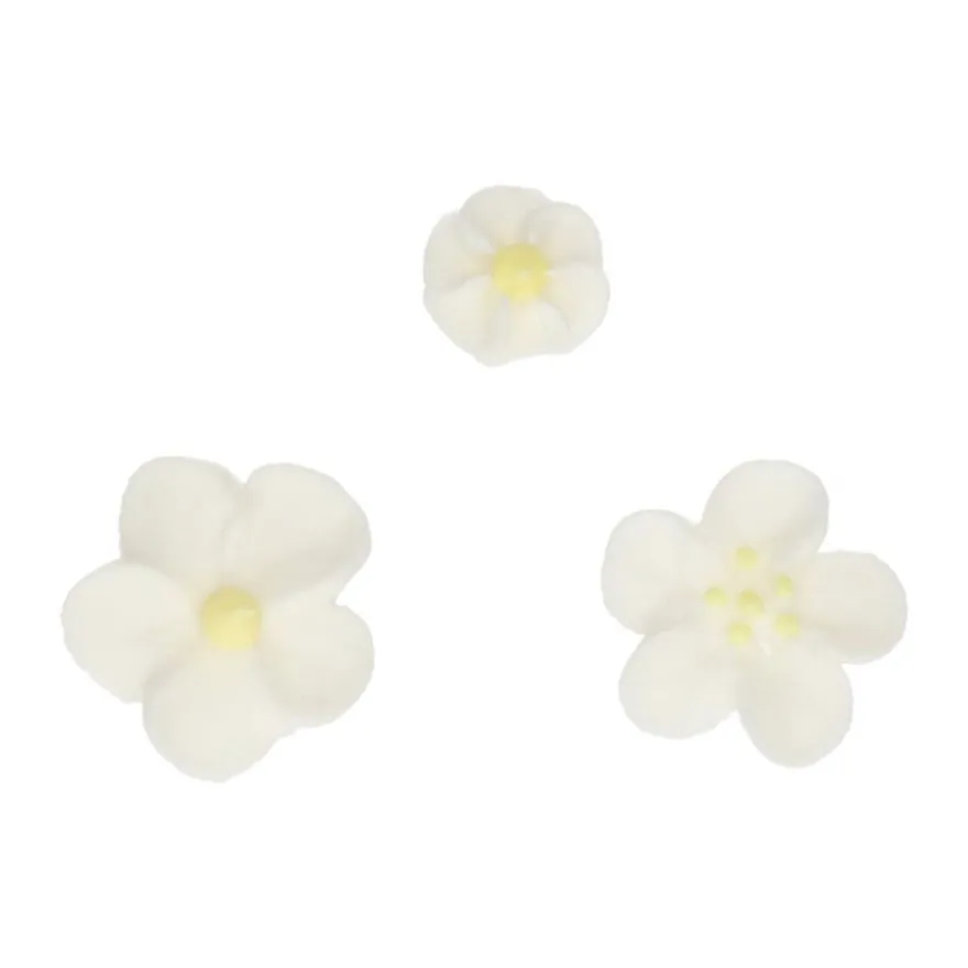 Funcakes Zuckerblumen White Blossom Mix 32 Stk