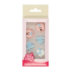 FunCakes Zuckerdekoration Baby Junge Set/12