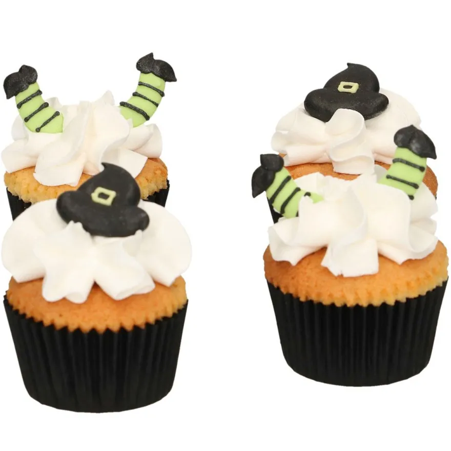 Funcakes Zuckerdekoration Hexe - Hut & Bein