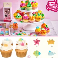 Funcakes Zuckerdekoration Sea Life Set/8