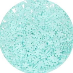 Funcakes Zuckerdeko Schneeflocken Blau
