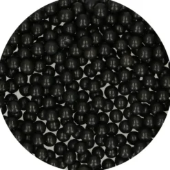 Funcakes Zuckerperlen Black Large 7mm
