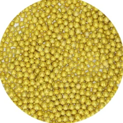 FunCakes Zuckerperlen Metallic Gold