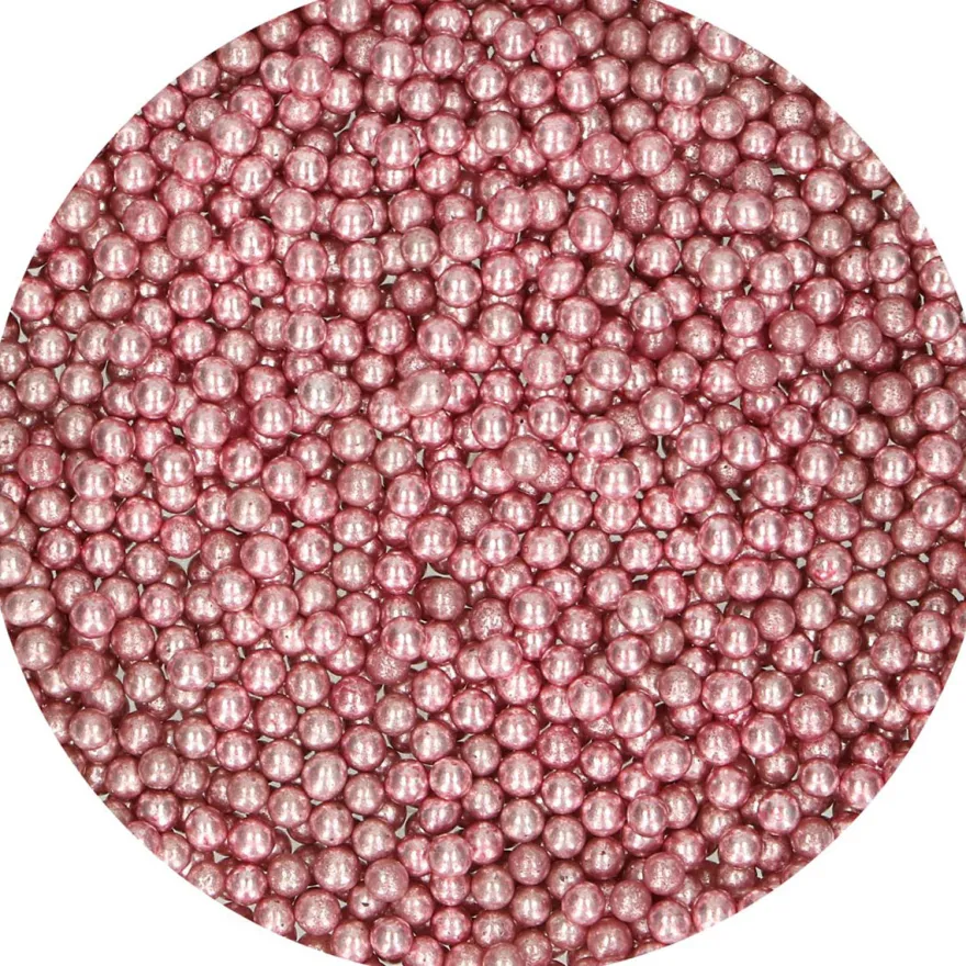 FunCakes Zuckerperlen Metallic Pink
