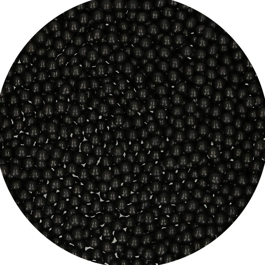 FunCakes Zuckerperlen Shiny Black