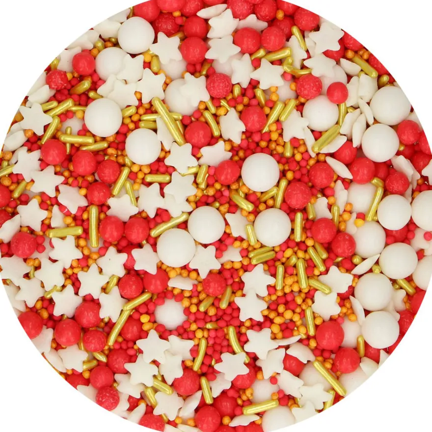 FunCakes Zuckerstreusel Weihnachten - Jolly 65g