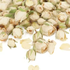 Getrocknete Rosenknospen Weiß, Natur 30g