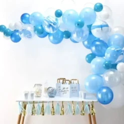 Ginger Ray Ballonbogen / Ballongirlande Set Blau