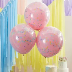 Ginger Ray doppellagige Luftballon - Rosa
