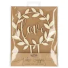 Ginger Ray Holz Cake Topper - Love - Rustic Country