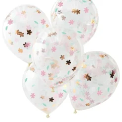 Ginger Ray Konfetti Ballon - Floral