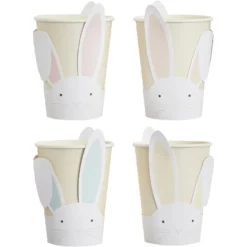 Ginger Ray Pappbecher Easter Bunny - Hase 8 Stück