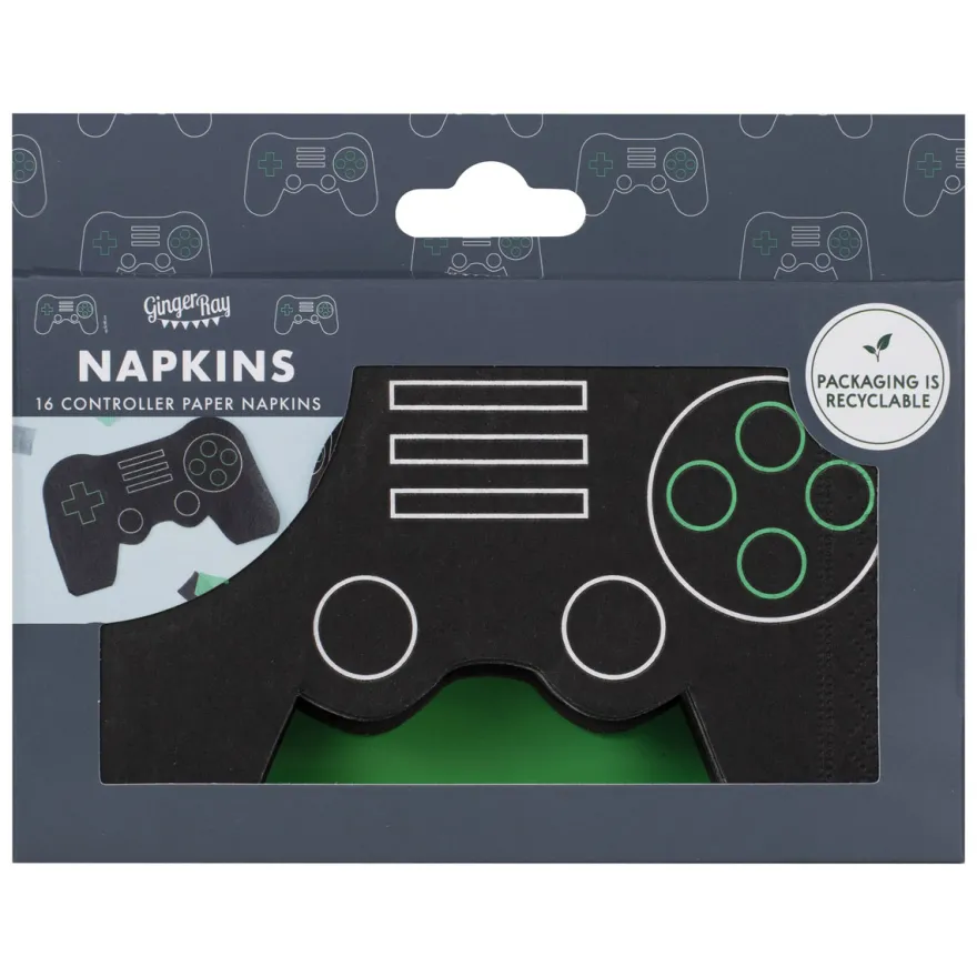 Ginger Ray Serviette Gaming - Controller