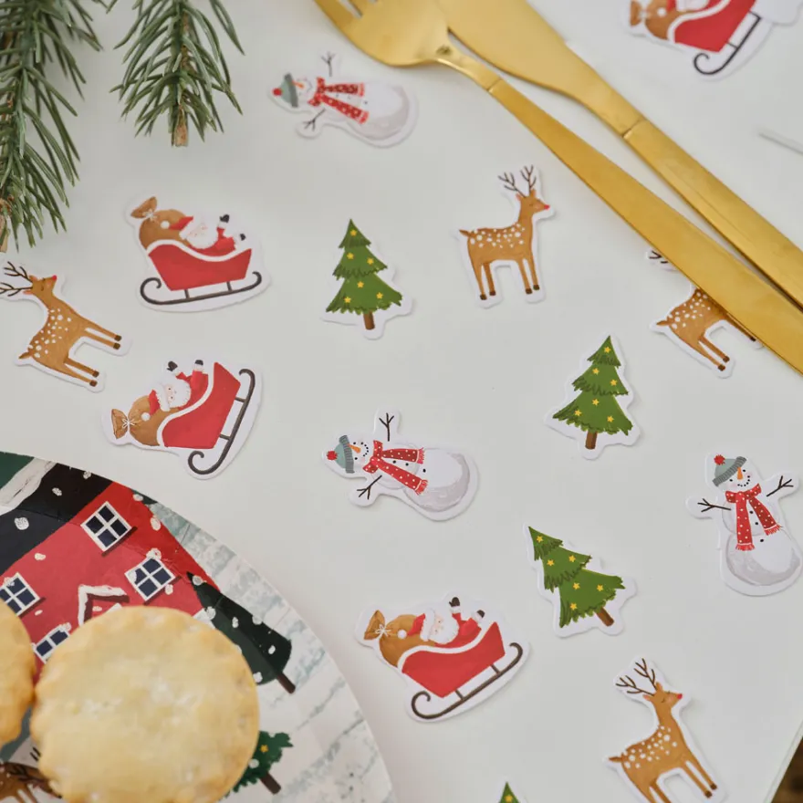 Ginger Ray Weihnachts- Tischkonfetti aus Papier