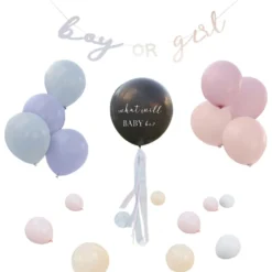 Ginger Ray What Will Baby Be Gender Reveal Balloon Kit