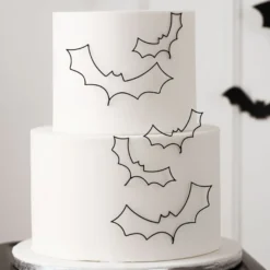 Halloween Cake Decoration - Fledermäuse aus Draht
