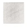 Hardboard 8“ 20cm Quadrat Silber- 3mm dick