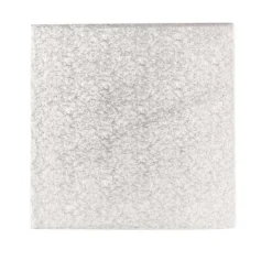Hardboard 10“ 25cm Quadrat Silber- 3mm dick