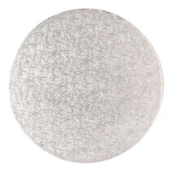 Hardboard 10“ 25cm Rund Silber- 3mm dick