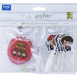 Harry Potter Cupcake Set - Backförmchen & Charaktere