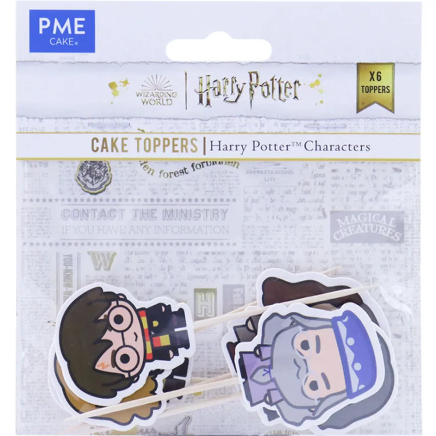 Harry Potter Cupcake Topper - Die guten Charaktere
